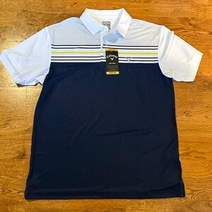NWT Callaway⛳️ Men's Opti-Dri Golf Polo Shirt Size M